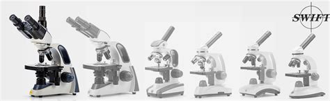 Swift Sw380t Trinocular Translucent Microscope 40x 2500x Magnification