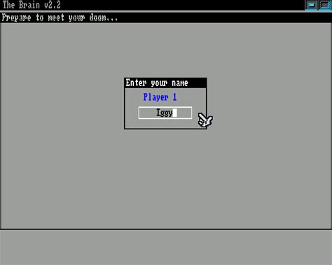 Screenshot Of The Brain Amiga 1990 MobyGames