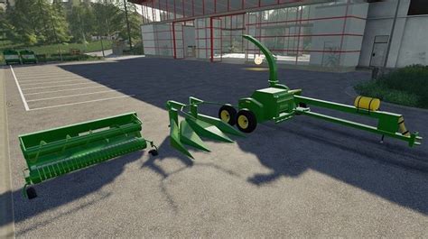 John Deere Pull Behind Chopper Farming Simulator