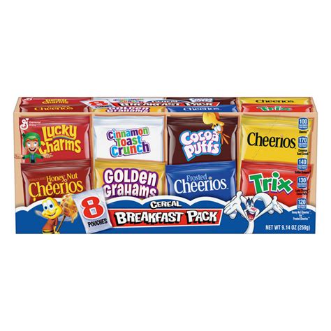 Save On General Mills Cereal Breakfast Pack Variety 8 Ct Order Online