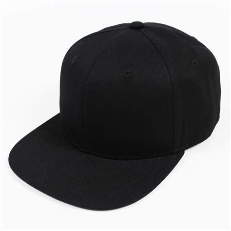 All Black Snapback