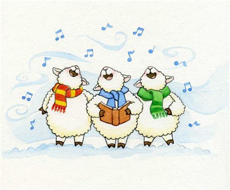 Singing Sheep Painting