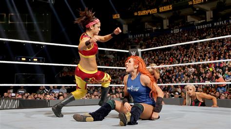 Team Raw Def Team Smackdown Live In A 5 On 5 Traditional Survivor Series Womens Elimination