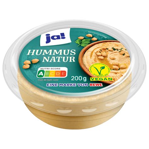 Ja Hummus Natur Vegan 200g Bei REWE Online Bestellen