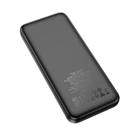 ᐉ Повербанк Hoco J111 10000 mAh USB Type-C 2A Black • Купить в Киеве ...