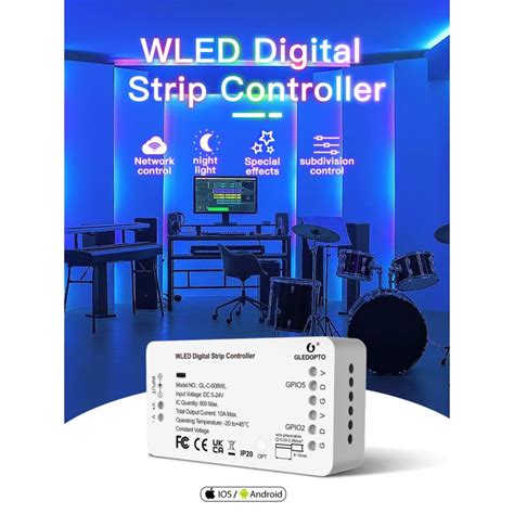 Gledopto Wled Controller Gledopto Zigbee Light And Controller By Le