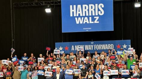 Walz Rally Democratic Vp Pick Returns To Nebraska For 1st Solo Rally