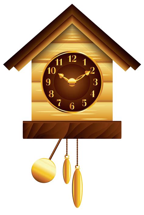 Cuckoo Clock PNG Clip Art - Best WEB Clipart