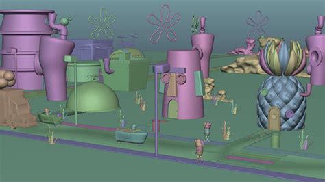 Bikini Bottom Behance