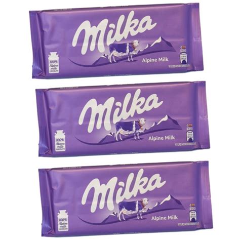 Chocolate Milka Ao Leite Alpine 100g em Promoção Ofertas na Americanas