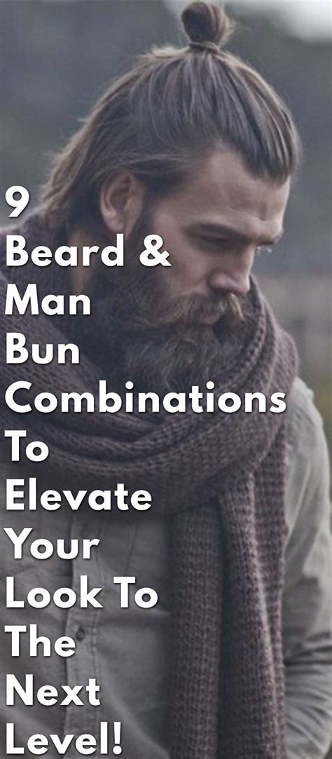 Man bun beard – Artofit