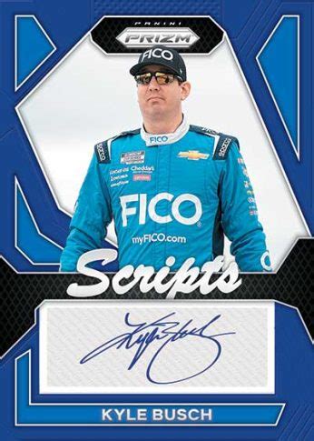 Panini Prizm Nascar Racing Checklist Box Info Details