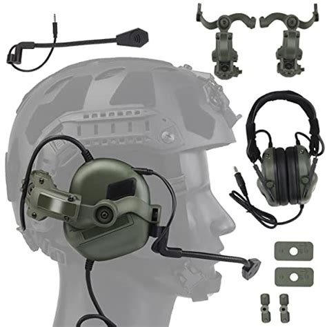 Throne Colonel König Wlxw Taktisches Headset Für Airsoft Am Kopf