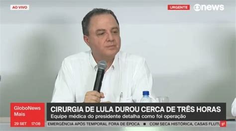 Lula tem quadro estável após cirurgia no quadril diz equipe médica