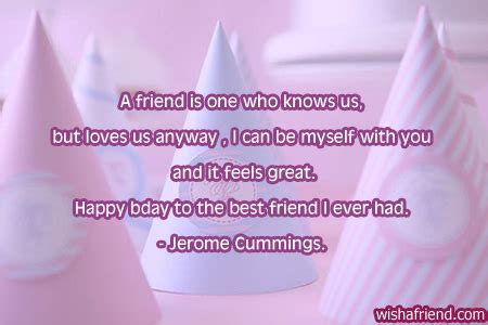 Best Friend Birthday Quotes