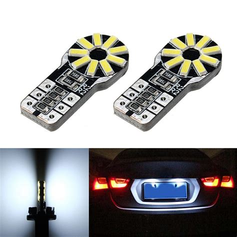 X T W W Canbus Led Car License Plate Light For Fiat Punto