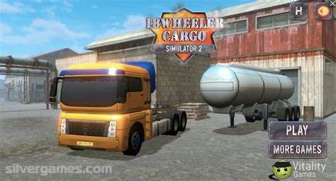 18 Wheeler Cargo SImulator SilverGames сайтында онлайн ойнаңыз