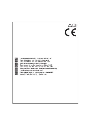 Fillable Online Ce Marking Ce Certificate And Declaration Of