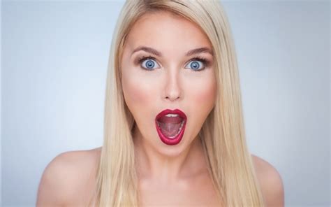 Wallpaper Blonde Girl Scream X Picture Image