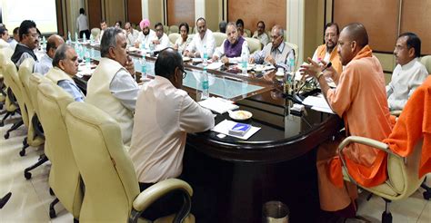 Up Cm Yogi Adityanath To Hold First Cabinet Meeting On Tuesday