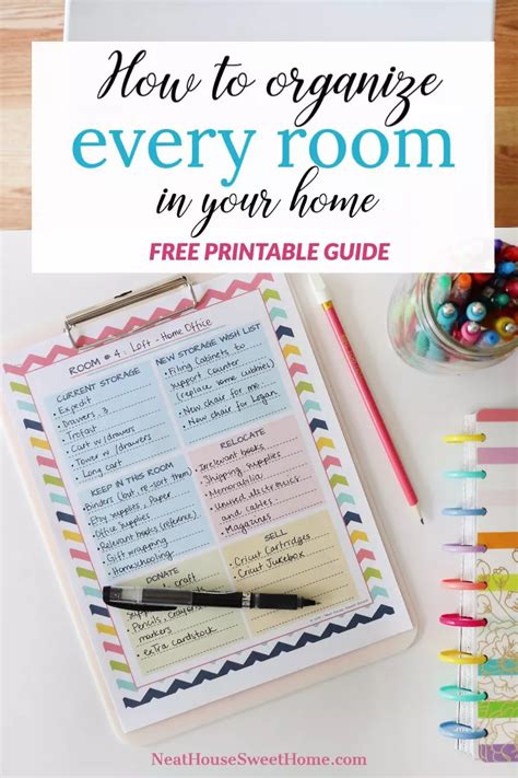 Printable organization – Artofit 