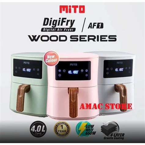 Jual Mitochiba Digital Air Fryer Af Kapasitas Liter Garansi Resmi