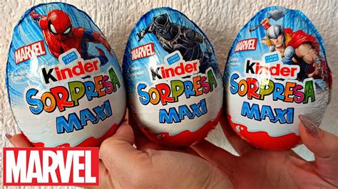 Новые MARVEL в Киндер Макси / Kinder Maxi МАРВЕЛ - YouTube