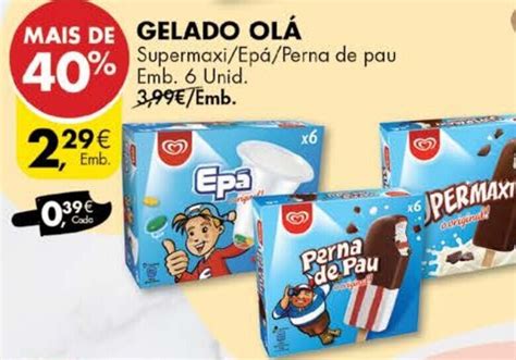 Promo O Gelado Ol Unid Em Pingo Doce