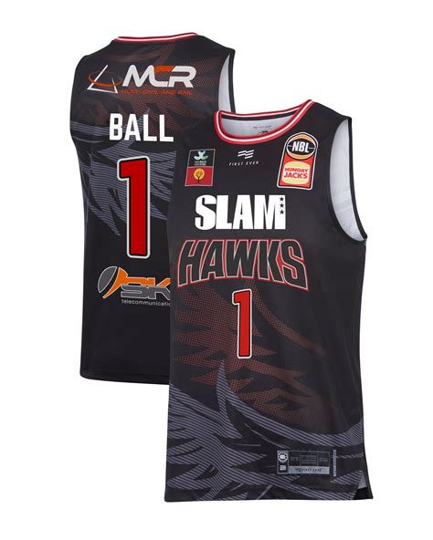 Illawarra Hawks 1920 Authentic Home Jersey Lamelo Ball With Slam