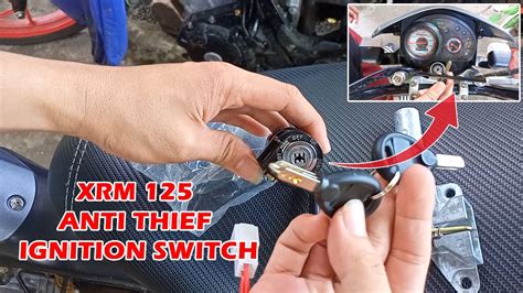 Paanu Magpalit Ng Ignition Switch Assembly Ng Xrm 125 Anti Thief