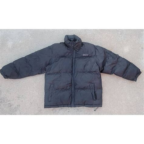 Southpole Vtg Southpole Puffer Jacket With Hideaway Hood Black | Grailed