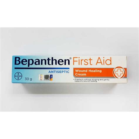 Bepanthen First Aid Antiseptic Wound Healing Cream 30g Shopee Malaysia