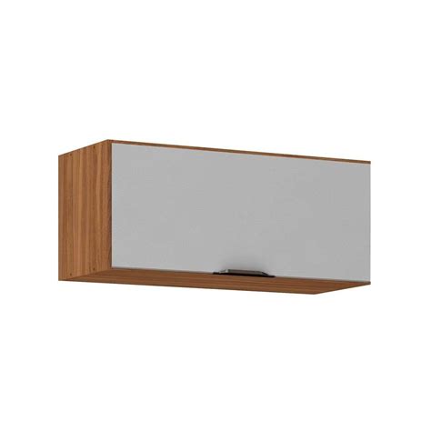 Armário Aéreo Cozinha Modulado Firenze 1 Porta Basculante 70cm Amendola Nude Prime TX Demóbile