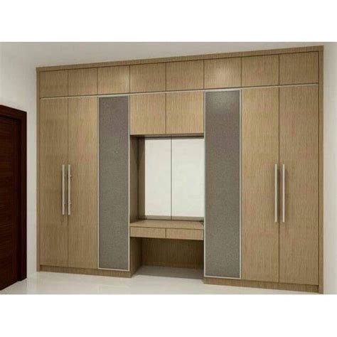 Brown Hinged Designer Wooden Wardrobe For Home At Rs Square Feet