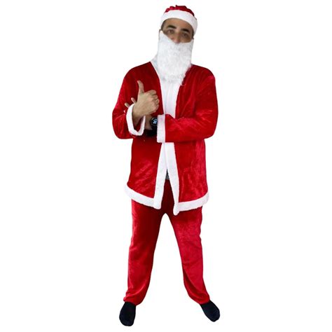 Roupa De Papai Noel Para Adulto
