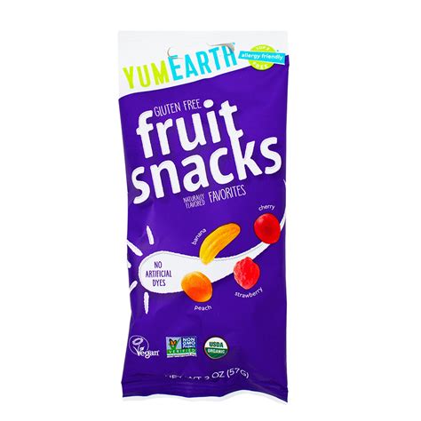 Yumearth Organic Fruit Snacks 2oz Candy Funhouse Candy Funhouse Us