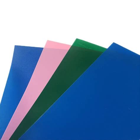 A4 Size Free Sample PVC Transparent Binding Sheet China Binding Sheet