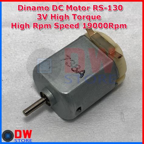 Jual Dinamo Dc Motor Rs Rs V V V High Rpm Speed High Torque