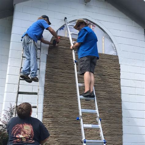 Country Ledgestone Himalayan Brown 30 Inch Column Wraps Nextstone Ultra Realistic Stone