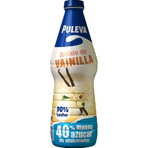 Comprar Batido De Vainilla 90 De Leche Sin Gluten Botella 1 L PULEVA