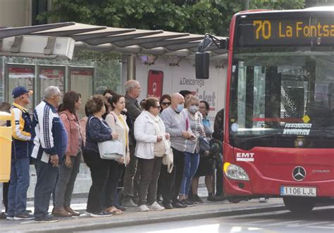 Huelga EMT Valencia fechas horarios y servicios mínimos Sólo la