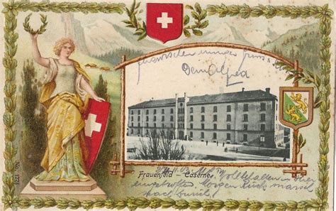 Frauenfeld Kaserne Helvetia Litho Pr Gedruck Kaufen Auf Ricardo