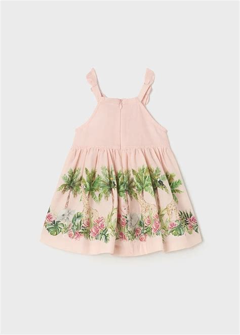 Mayoral Dress Nude Junior World