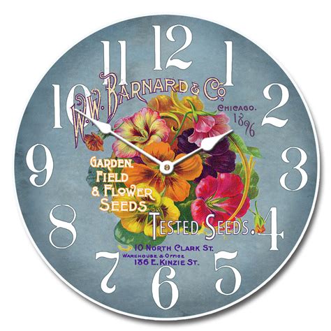 Come see our huge selection of extra large wall clocks - customizable