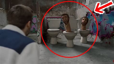 Skibidi Toilet Captados En C Mara En La Vida Real Youtube