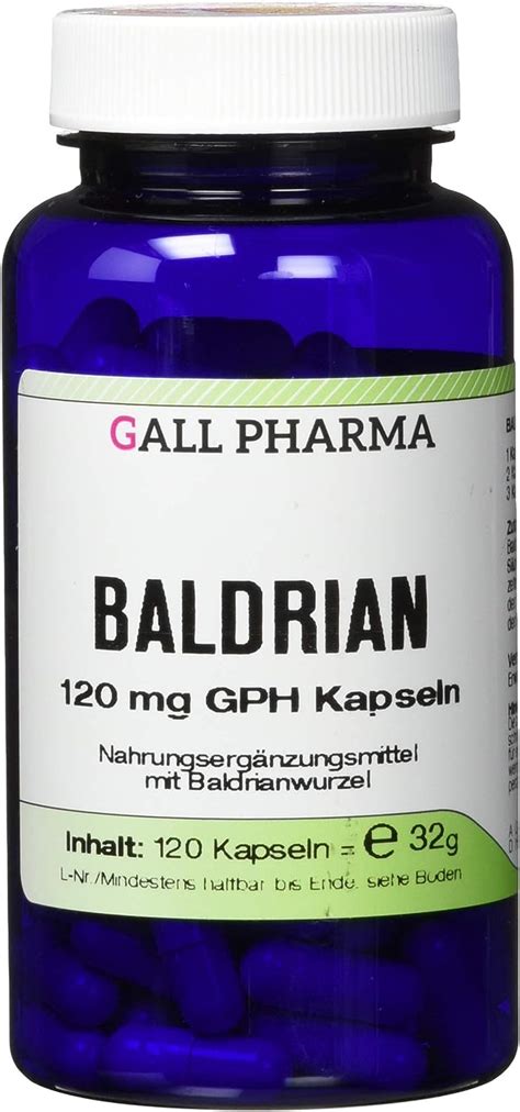 Gall Pharma Baldrian Mg Gph Kapseln Er Pack X St Ck