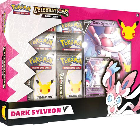 Celebrations Dark Sylveon V Box 25th Anniversary V Boxen