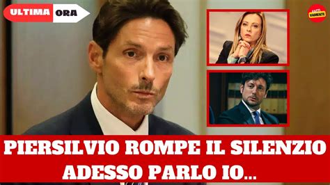 Meloni Giambruno Pier Silvio Rompe Il Silenzio Adesso Parlo Io