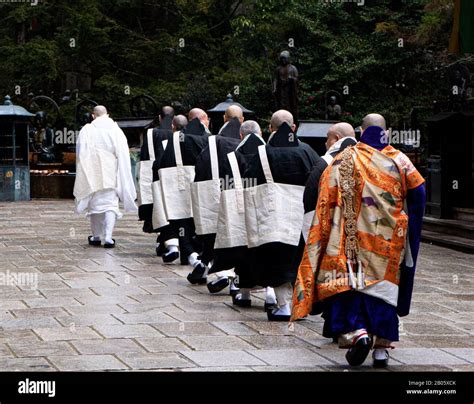 Okunoin Japan S Largest Cemetery Located On Mt Koya The Birthplace