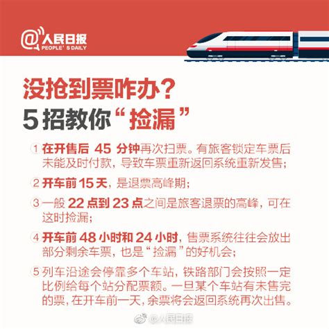 2018春运高铁12306网站购票出票时间表 火车票抢不到怎么办 闽南网